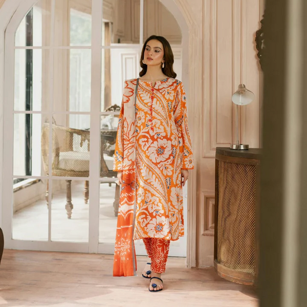 Edenrobe Lawn |3| PCS Unstitched