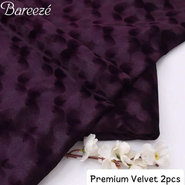 Premium Breeze Velvet 2-Piece Unstitched