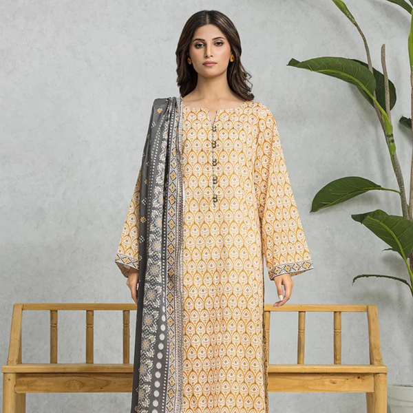 Edenrobe Lawn |3| PCS Unstitched