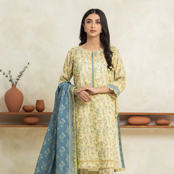 Edenrobe Lawn |3| PCS Unstitched