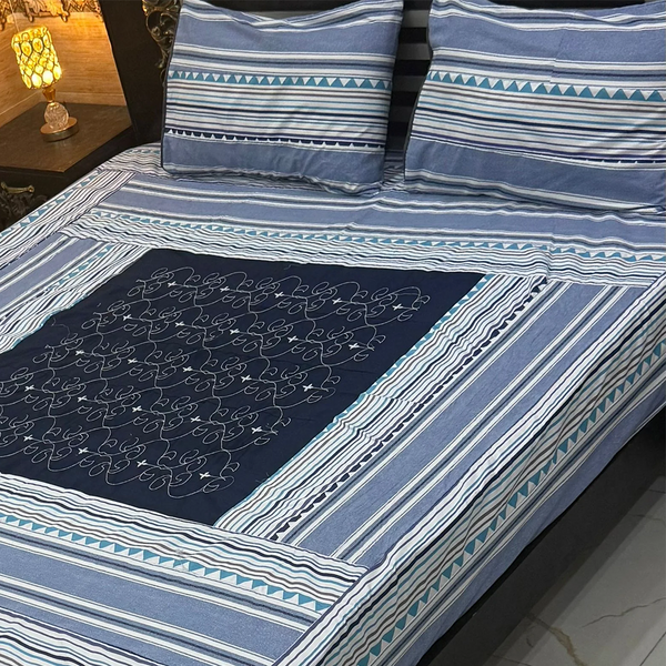 BEDSHEET PATCHED WORK